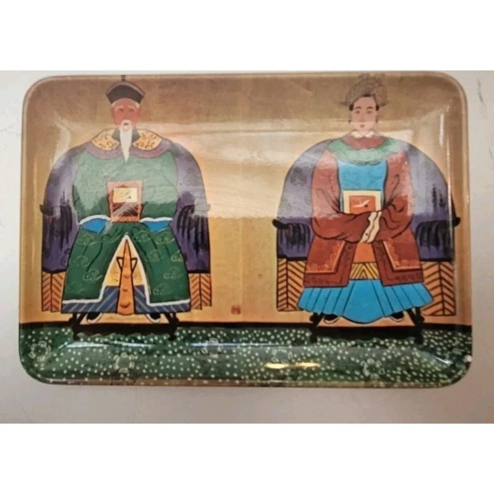 Vintage Souvenir tray From Orient Paradise‎ Tours 6×4